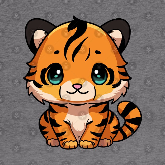 Cute little tiger by micho2591